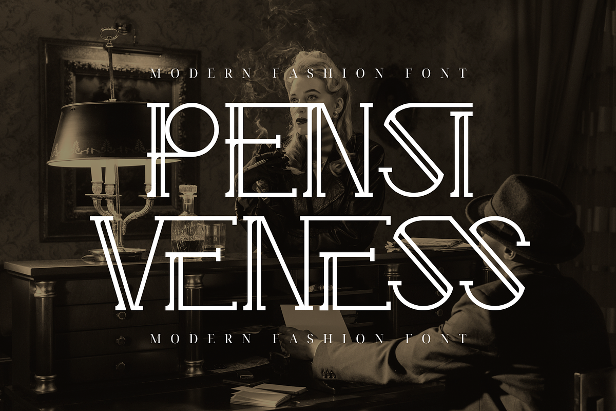 Modern Fashion Font, a Sans Serif Font by 177Studio (Photo 5 of 8)