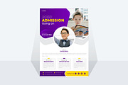 Admission Flyer Design, a Flyer Template by MxVect Stock (Thumbnail 2 of 3)