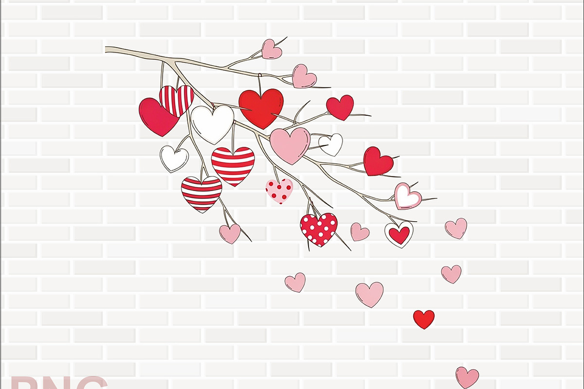 Heart Tree Clipart Bundle, a Graphic by crative8112 (Photo 5 of 11)