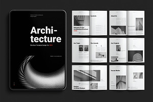 Digital Architect Brochure Template