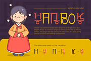 Hyogajo - Modern Korean Display, a Symbol Font by Pandeka Studio (Thumbnail 4 of 9)