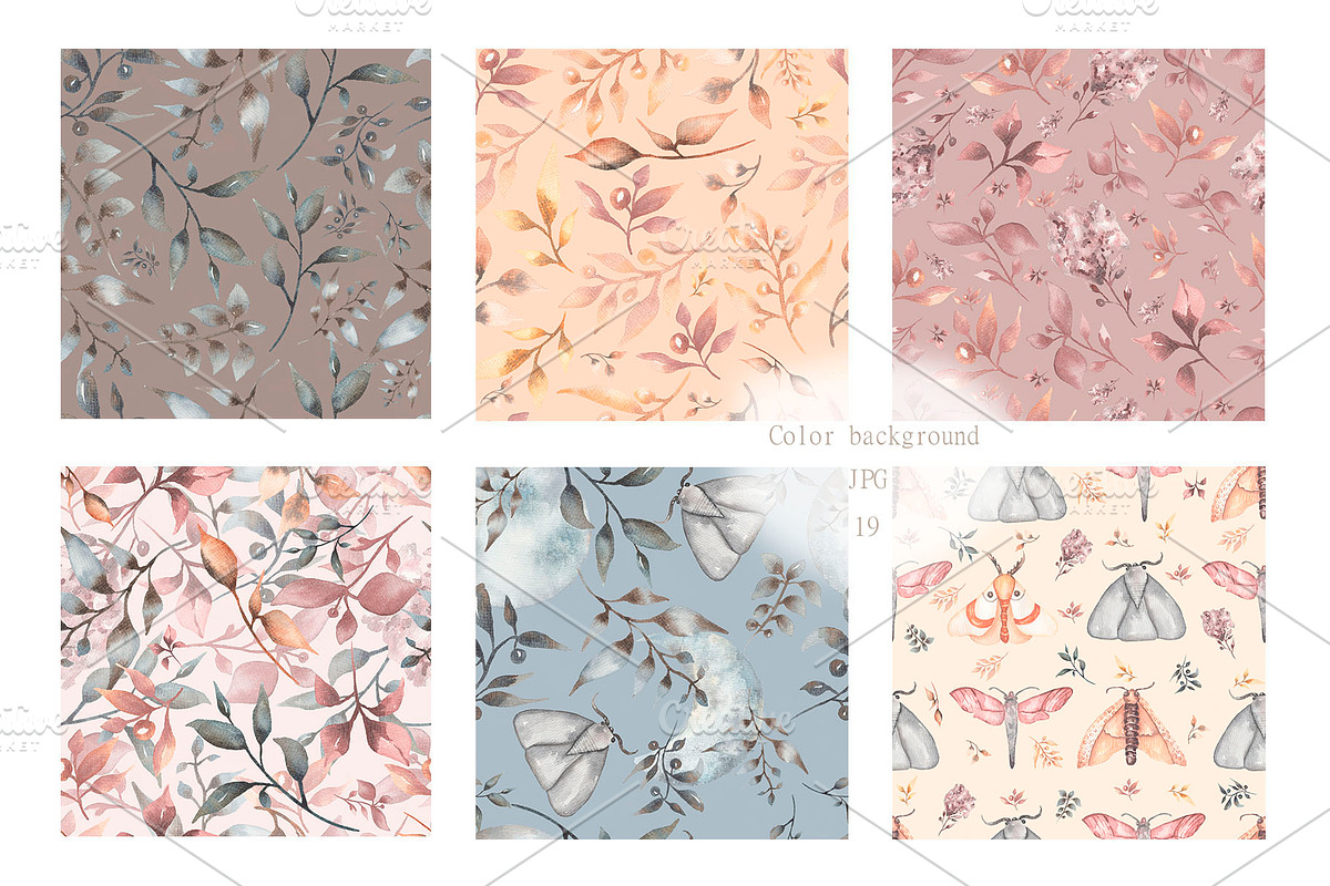 Nature Spirit Patterns, a Pattern Graphic by MayaNavits (Photo 5 of 11)
