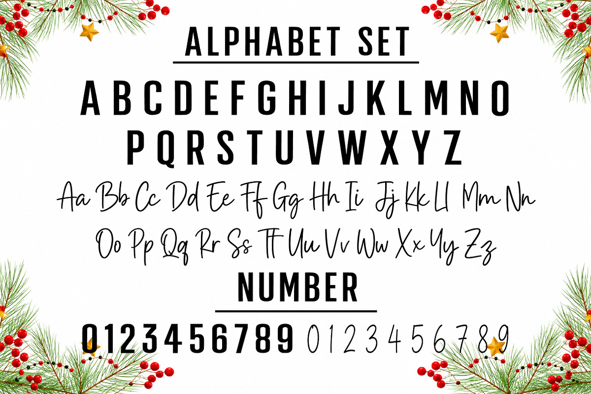 Welcome Christmas, a Slab Serif Font by Aura Typeface (Photo 2 of 8)