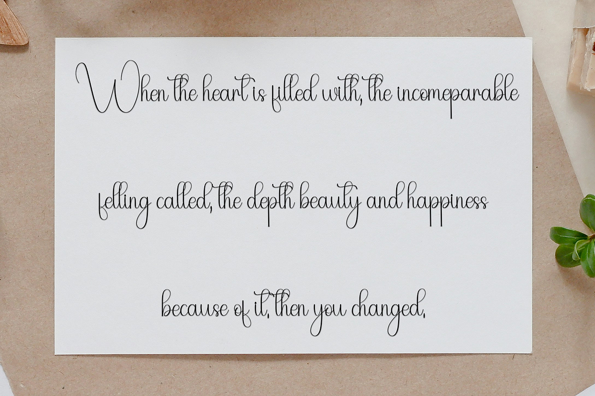 Simple Handwriting, a Handwritten Font by FreshTypeINK (Photo 8 of 8)