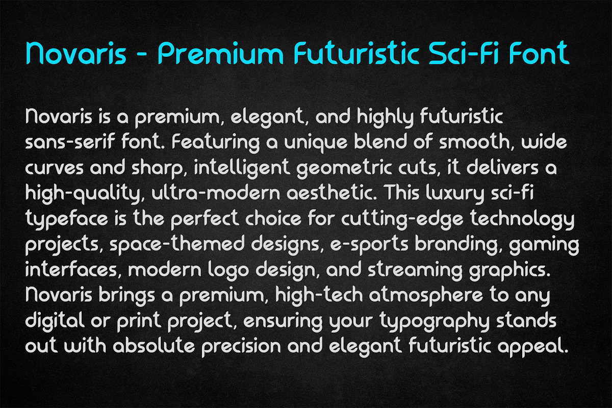 Novaris - Luxury Geometric Nature, a Sans Serif Font by OWPictures (Photo 9 of 10)
