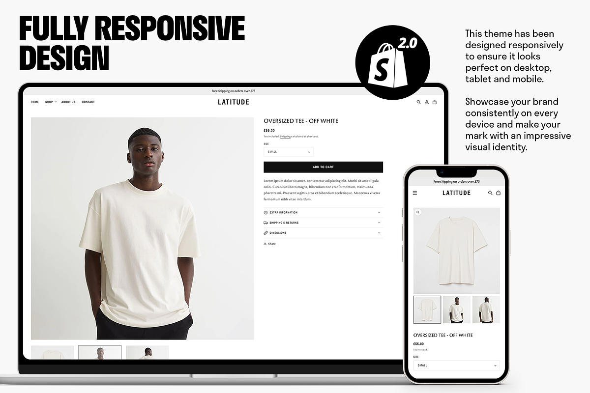 Shopify Theme | Luxury Streetwear, a Templates & Theme by Ollie's Designs (Photo 4 of 10)