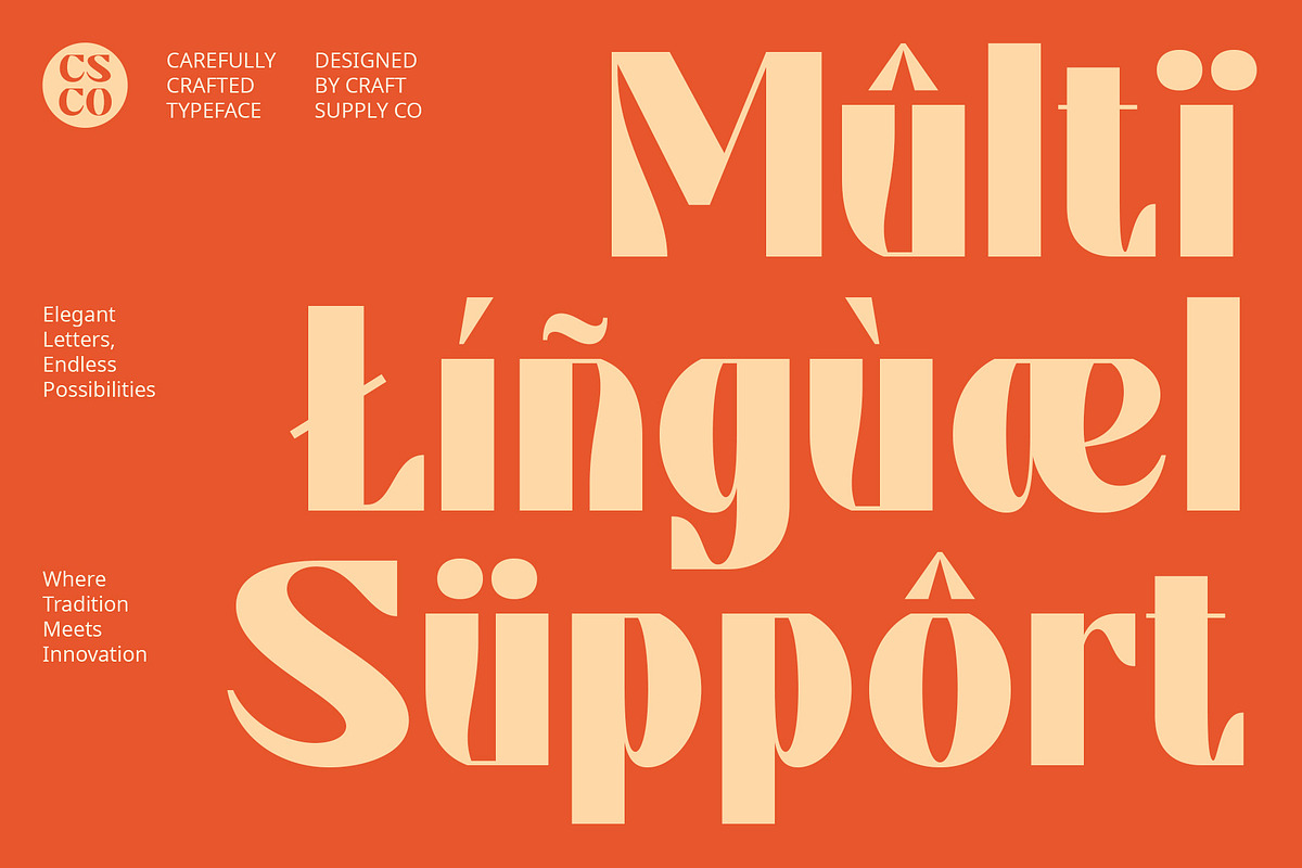 Berlona – Bold Font, a Sans Serif Font by Craft Supply Co. (Photo 5 of 8)