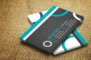 Modern Corporate Business Card CM009, a Business Card Template by annozio (Thumbnail 2 of 4)