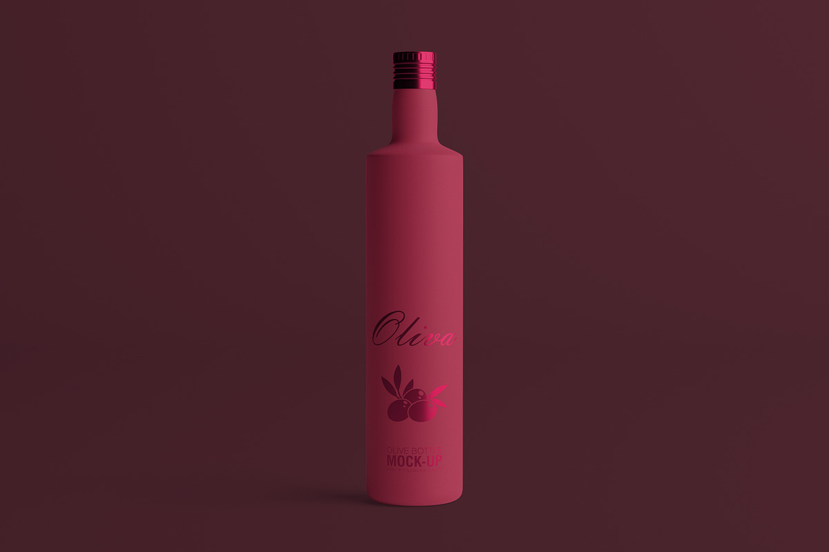 Oil Tall Bottle Mock-Up, a Packaging Mockup by AY Mock-Ups (Photo 6 of 8)