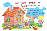 The Three Little Pigs bundle, an Animal Illustration by Haso (Thumbnail 1 of 10)