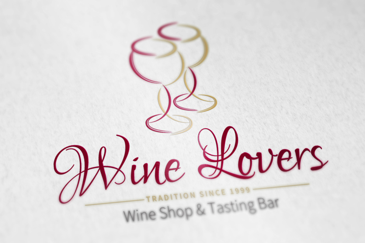 Wine Lovers, a Branding & Logo Template by GFXTemplate (Photo 3 of 4)