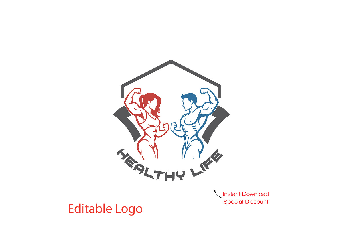 Custom Fitness & Gym Logo Design