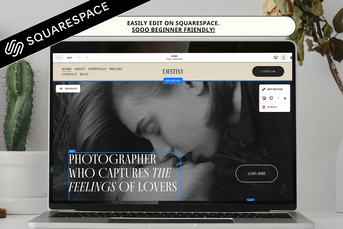 Wellness Squarespace Template, a Squarespace Template by Eden Origin Studio (Photo 8 of 11)