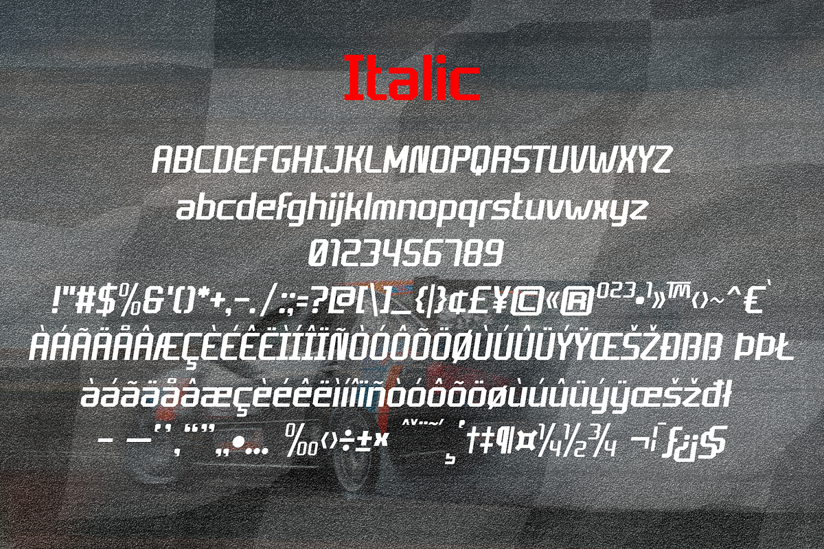 Champion Athletic - Sport Font, a Sans Serif Font by Brown Cupple (Photo 9 of 11)