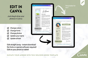 Airbnb Welcome Book Template