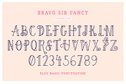 Bravo Sir Font Family, a Serif Font by Salt & Pepper Designs (Thumbnail 5 of 11)