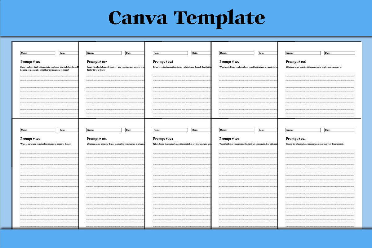 200 Mental Health Journal Prompts