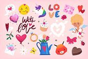 Valentine's Day Bundle, an Object Illustration by Moonery's (Thumbnail 4 of 19)