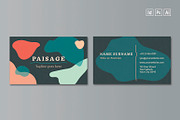 PAISAGE Business Card Template, a Business Card Template by Nectarine (Thumbnail 2 of 5)