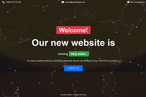 BUCT | a Coming Soon Bootstrap HTML, a Bootstrap Template by Mosaber