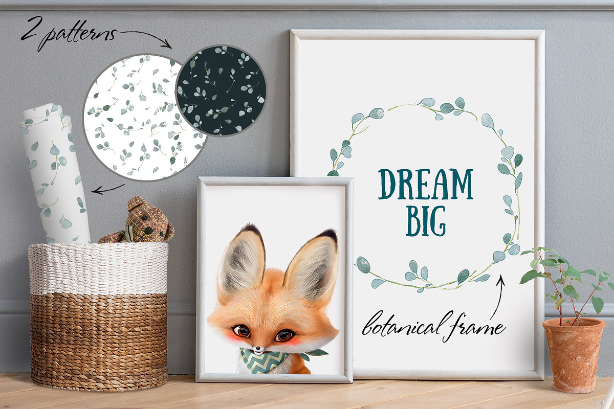 Baby fox, an Animal Illustration by TanyaSchuka (Photo 2 of 5)