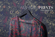 Botanic Oscuro Moody Botanical Print, a Pattern Graphic by TSTUDIO (Thumbnail 8 of 10)