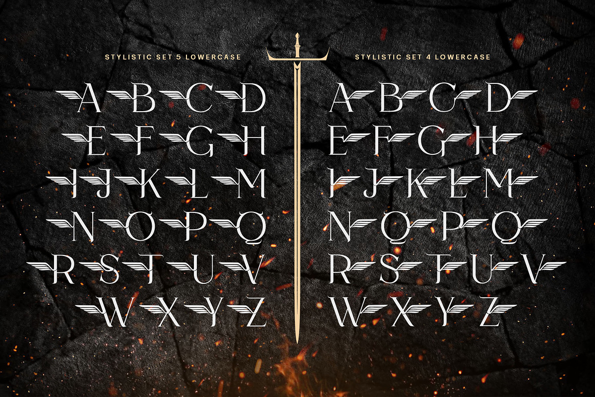 Back Over Typeface, a Serif Font by alit design (Photo 15 of 21)