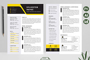 Minimalist Resume | CV Template, a Resume Template by Attractive Resume (Thumbnail 2 of 3)