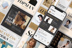 Elegant Fashion Instagram Template