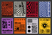 FORMA - 88 MODERN GEOMETRIC POSTERS, a Pattern Graphic by craftlove (Thumbnail 8 of 8)