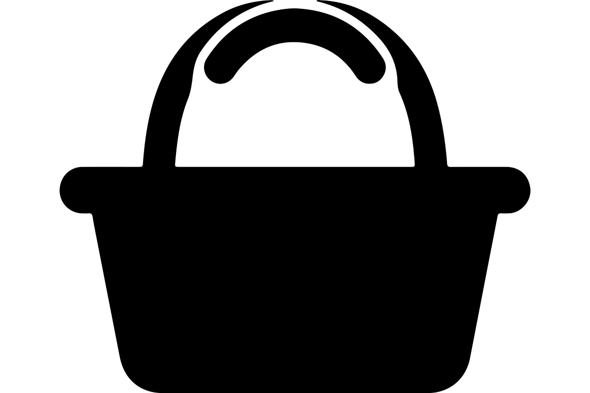 Shopping and Grocery Basket, an Object Illustration by jahid234 (Photo 12 of 13)
