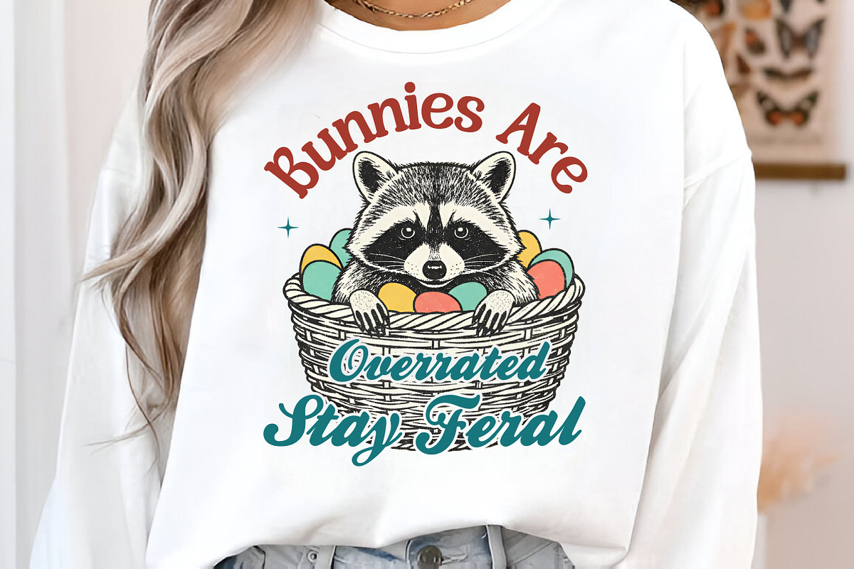 Bunnies Are Overrated PNG, Stay Fera, an Illustration by Libby Wishes (Photo 2 of 6)
