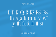 Kegson, a Serif Font by Rahagita Studio (Thumbnail 11 of 11)