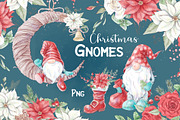 Christmas gnomes, a Decorative Illustration by Yuliya Art (Thumbnail 1 of 6)