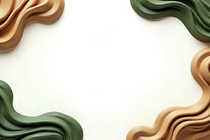 Earth Tone Liquid Waves With Copy Fr, a Photo by LOGOCREATIVE