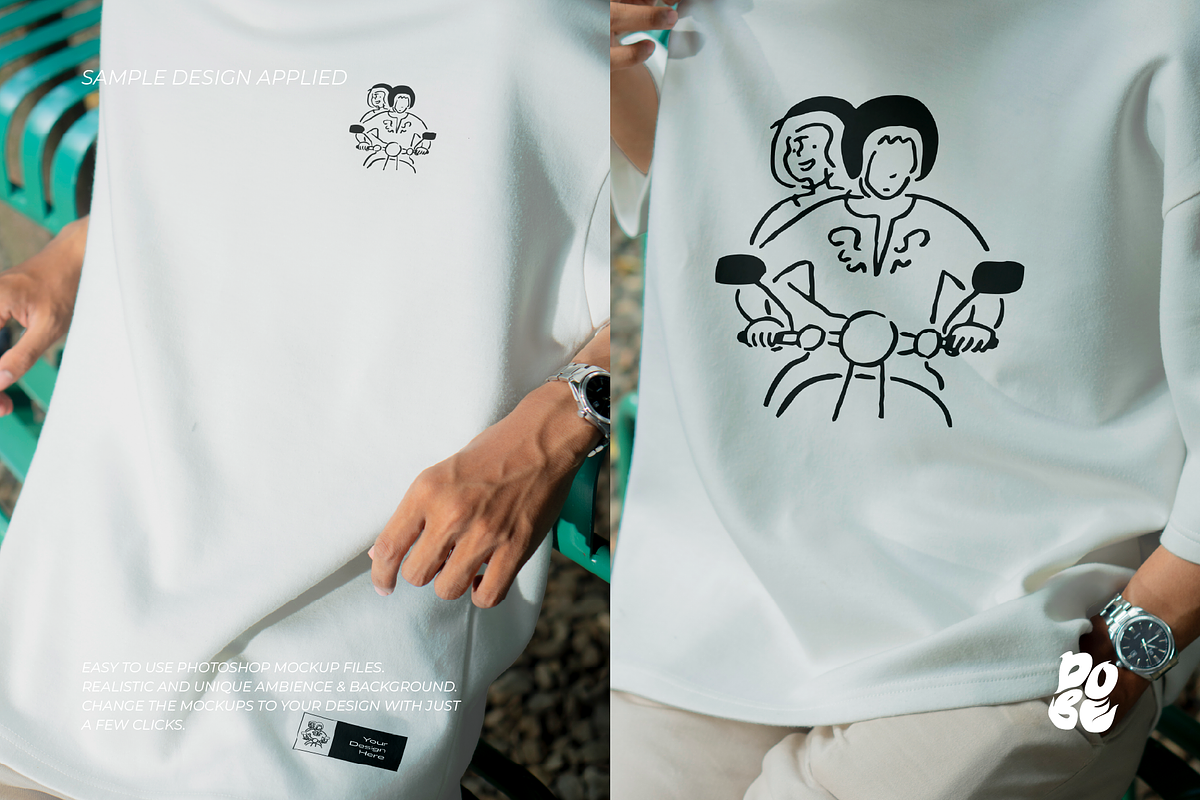 Mix Later Mockup Set - Vol 2, a Shirt Mockup by DOBE Studio (Photo 4 of 10)