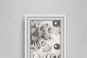 Photo Frame Mock Ups, a Print Template by RgraphicsDesign (Thumbnail 3 of 5)
