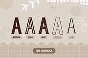 Fox Shamrock : 5 Font Styles, a Handwritten Font by Fox7 By Rattana (Thumbnail 2 of 13)