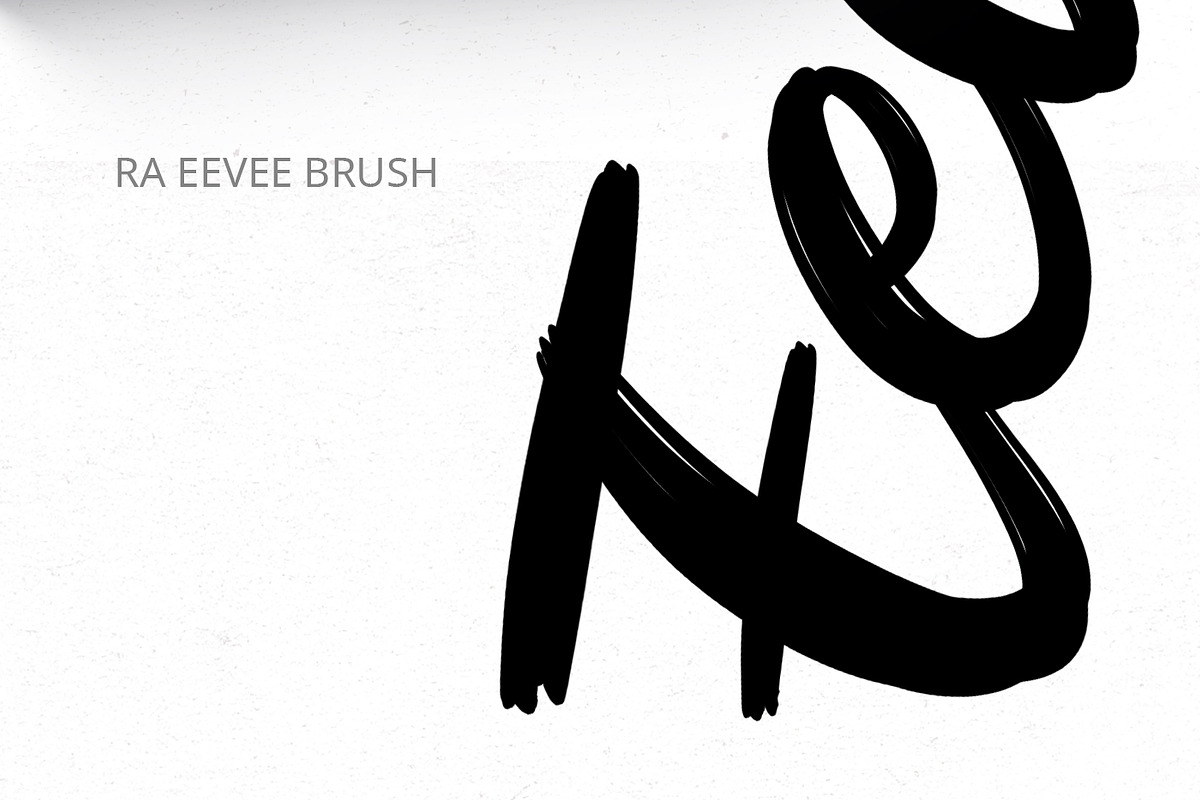 Basic Lettering Brushes. Procreate, a Brush Add-On by Diacritics (Photo 8 of 9)