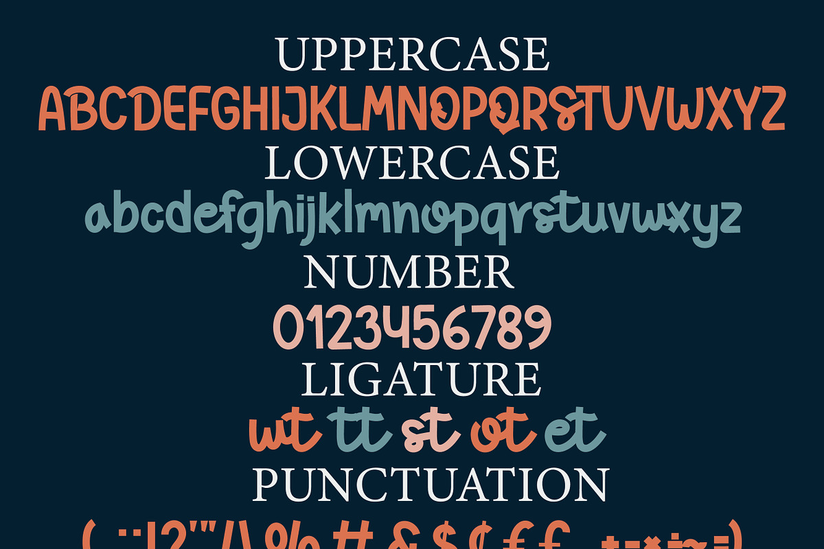 Sunday Script Handwritten, a Script Font by MaxArt Foundry (Photo 5 of 5)