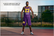 Basketball Player Mockup PSD, a Product Mockup by Bruno's Shop (Thumbnail 2 of 4)