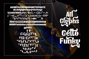 Getto Funky - Display Font, a Sans Serif Font by FHFont (Thumbnail 6 of 9)