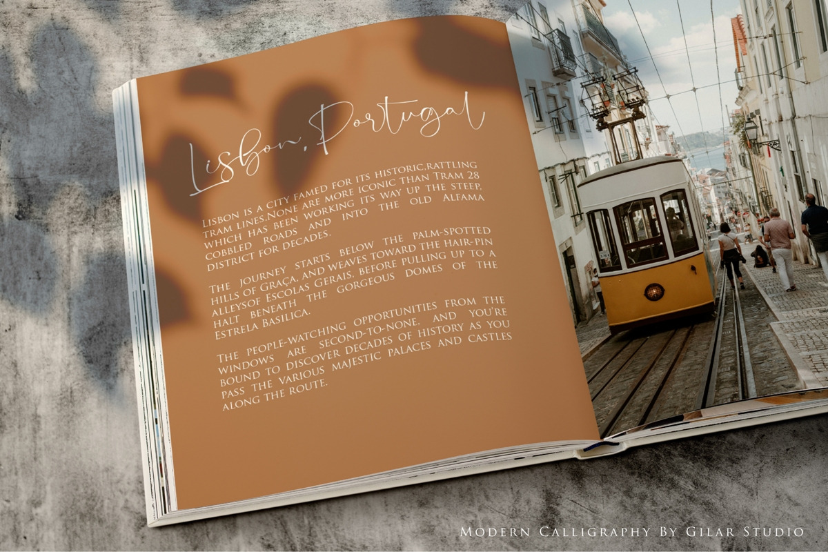 Quality Times | Modern Calligraphy, a Script Font by Gilar Studio (Photo 9 of 10)