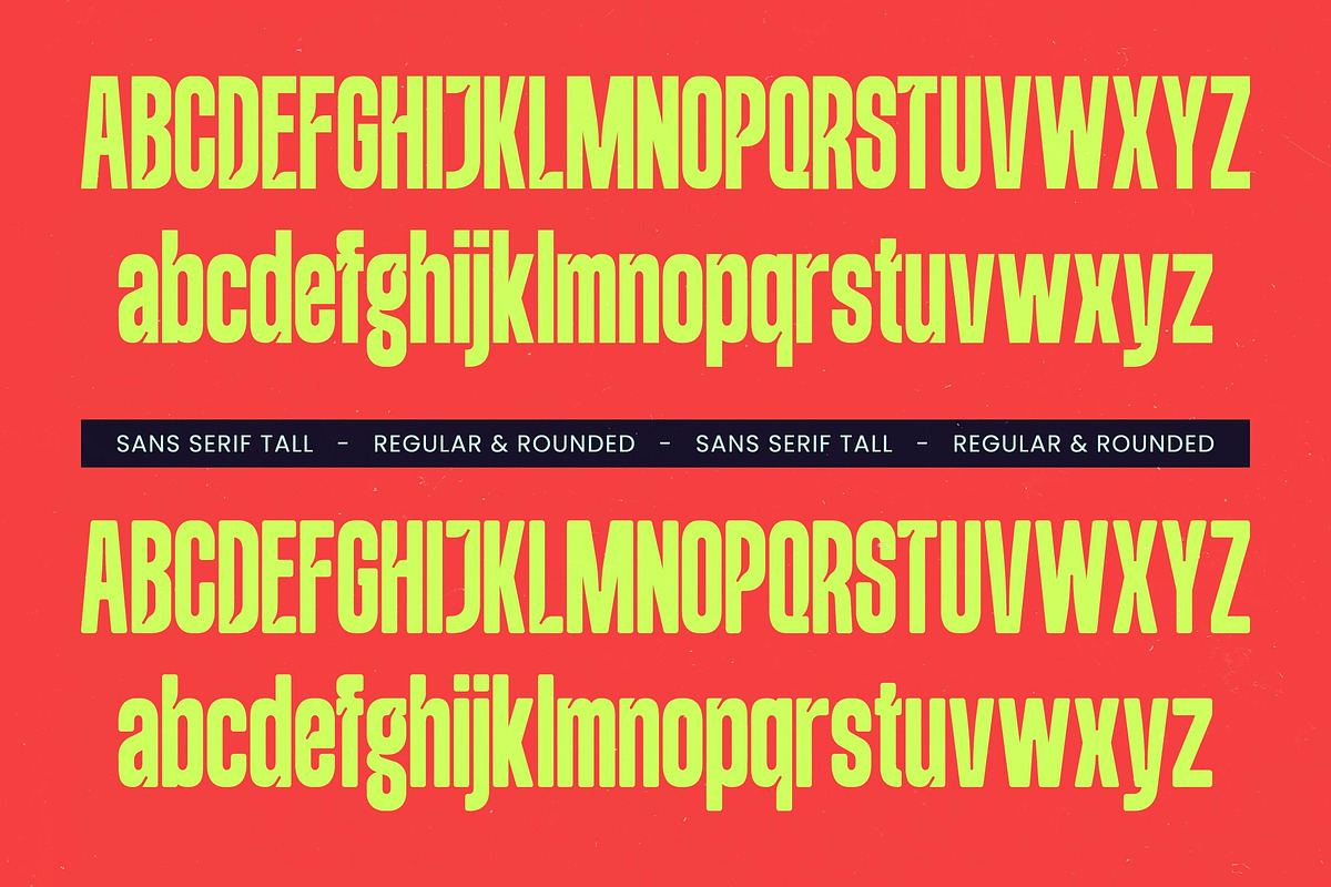 Beqarins Sans Serif Tall, a Sans Serif Font by timelesstype.co (Photo 3 of 15)