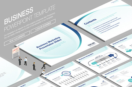 Business Powerpoint Template vol.17