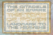 Empyramid | Ancient Epic Sans, a Sans Serif Font by Artifact Bazaar (Thumbnail 4 of 7)