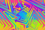 Vibrant seamless pattern pack, a Pattern Graphic by Gudiny (Thumbnail 7 of 12)