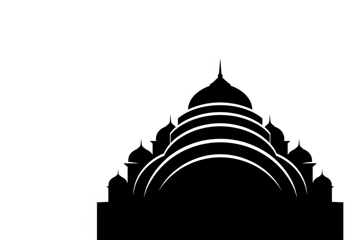 Beautiful Ramadan mosque silhouette, an Illustration by Amazin_art (Photo 26 of 31)