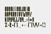 Luminouse Condensed Sans Serif, a Sans Serif Font by Artiveko (Thumbnail 2 of 10)