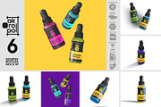 Dropper Bottles Mock Up, a Cups & Container Mockup by akropol (Thumbnail 6 of 6)